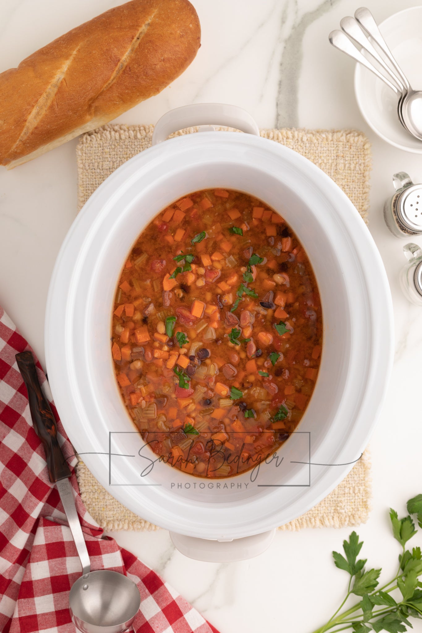 SOLD Exclusive - Crock Pot Ham and Bean Soup