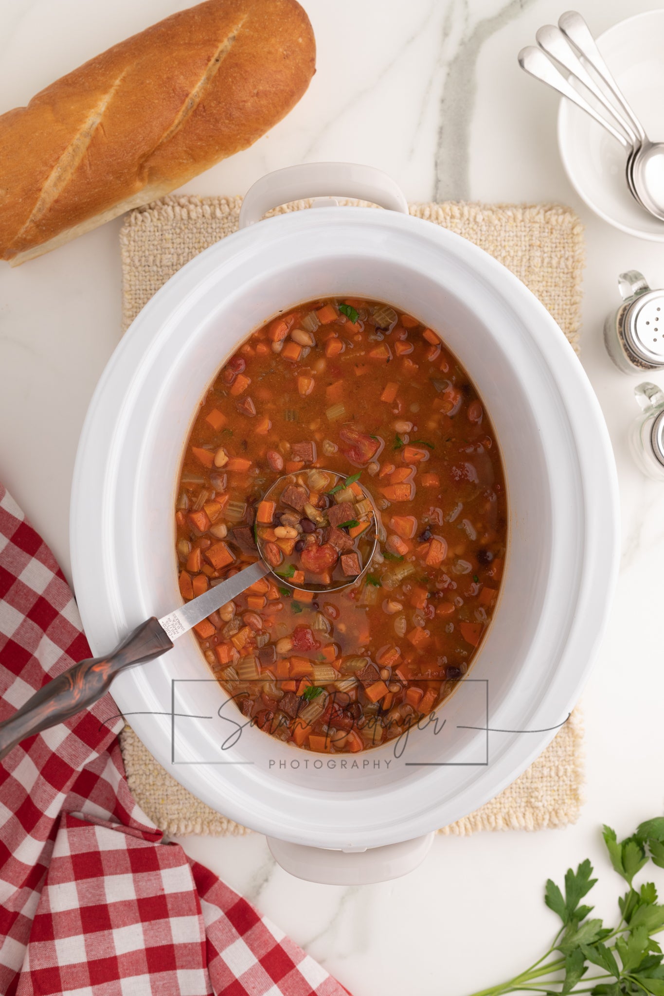 SOLD Exclusive - Crock Pot Ham and Bean Soup