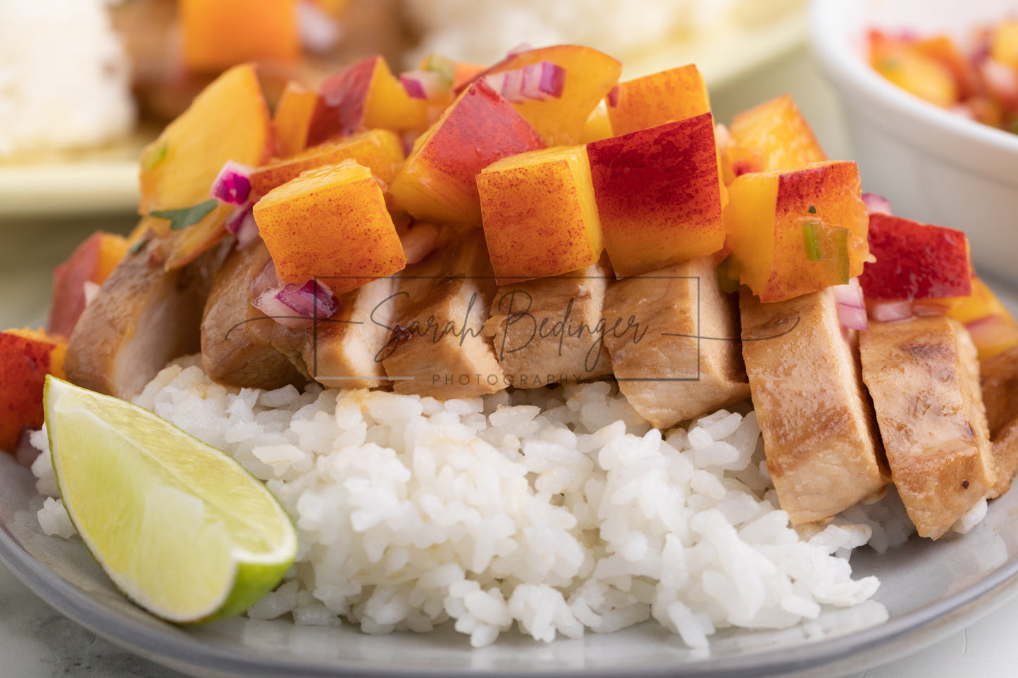 Sheet Pan Chicken with Nectarine Salsa - Exclusive