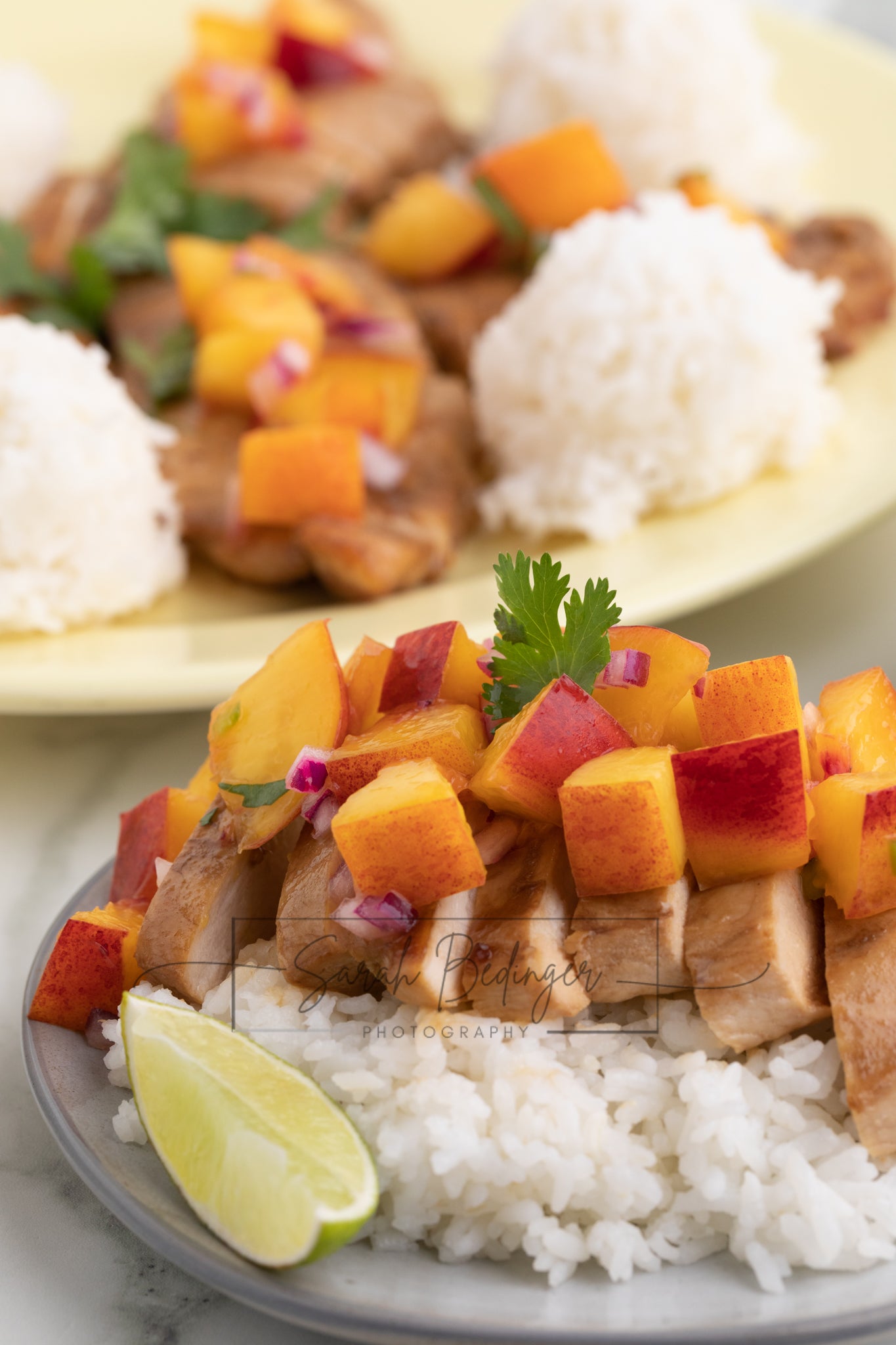 Sheet Pan Chicken with Nectarine Salsa - Exclusive