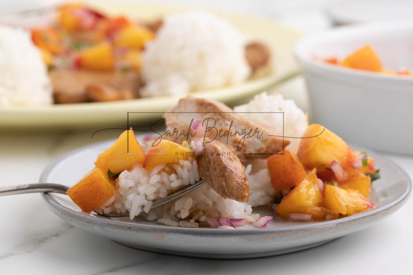 Sheet Pan Chicken with Nectarine Salsa - Exclusive