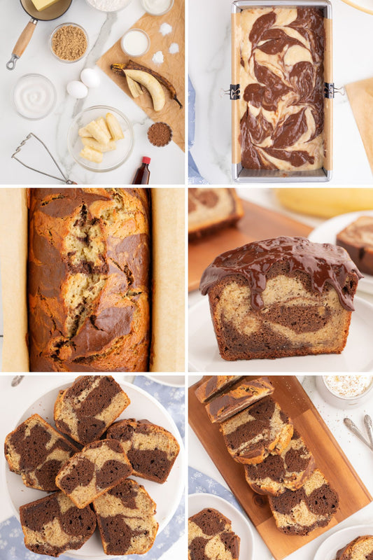 SOLD Exclusive - Marbled Chocolate Banana Bread