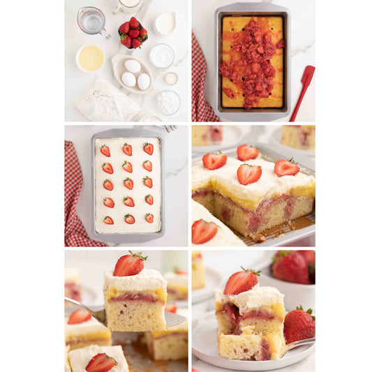 SOLD Exclusive - Strawberry Trifle Poke Cake